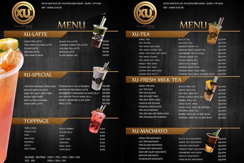 Thiết kế menu