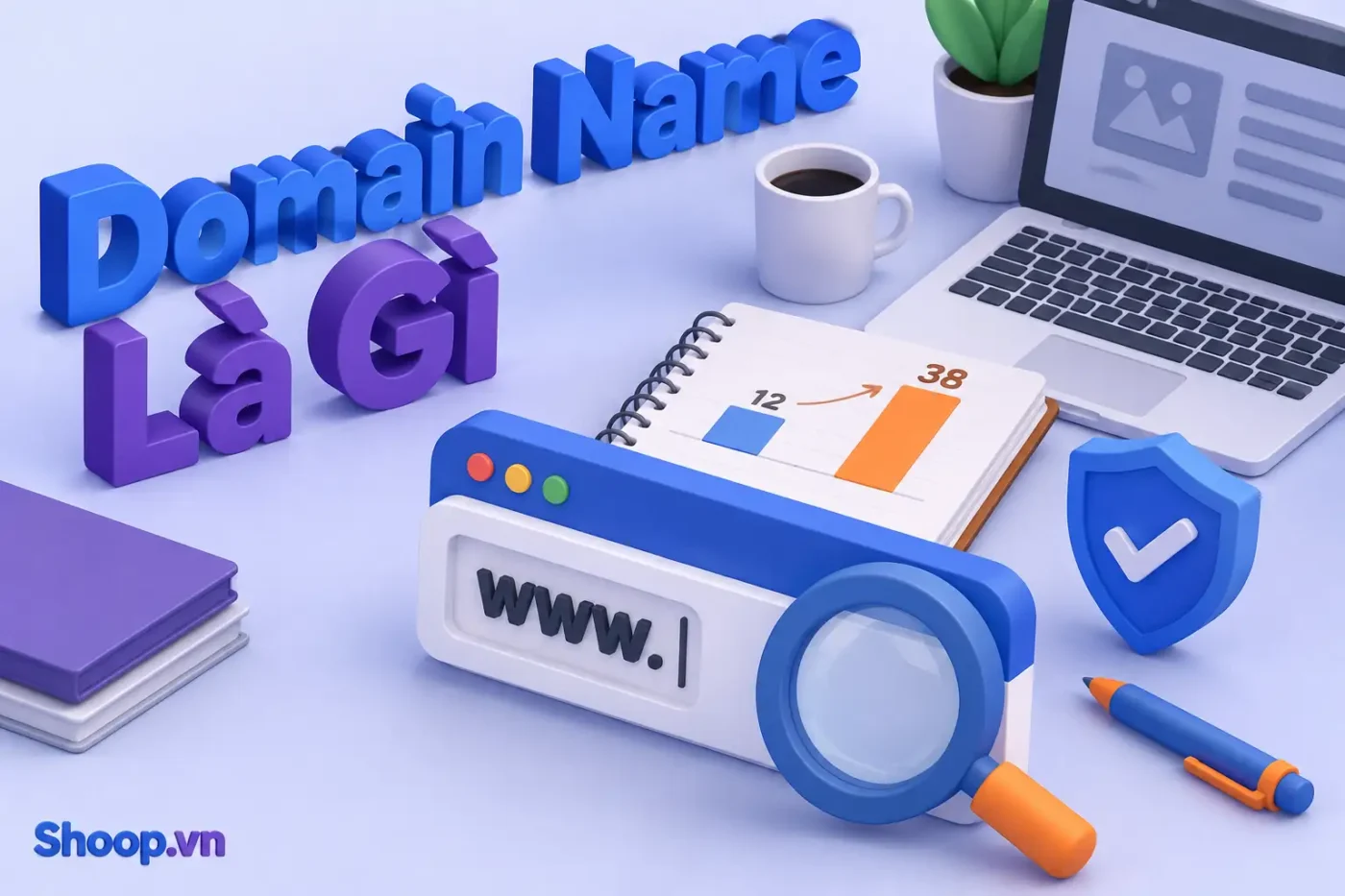 Tên miền, hay còn gọi là domain name, chính là địa chỉ nhà của bạn trên thế giới internet - Domain Name Là Gì