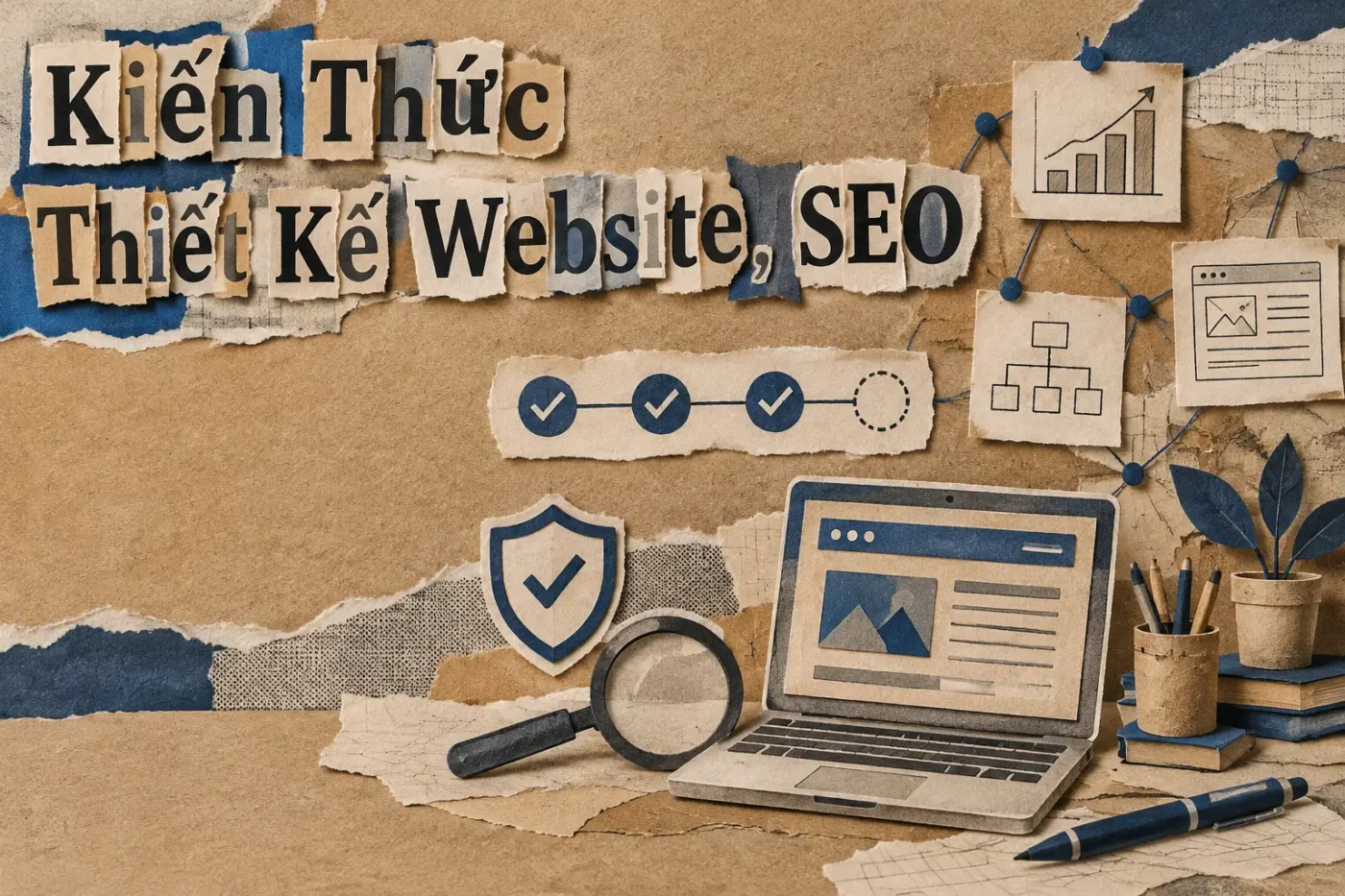 Nhiều người nghĩ rằng thiết kế website, SEO và tên miền hosting là ba việc hoàn toàn riêng biệt - kiến thức thiết kế